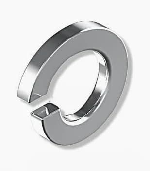 Veerring DIN 127 M12 WV